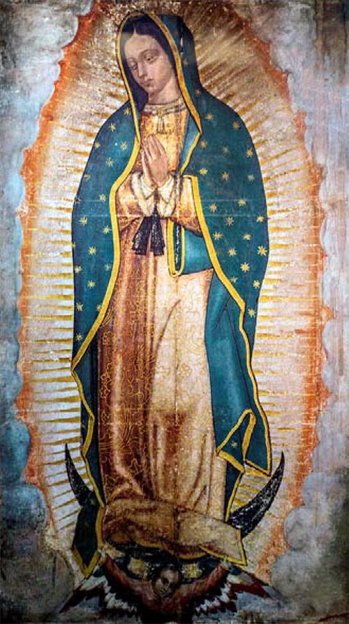 威尼斯教堂圣母像画（威尼斯教堂圣母像画像图片）